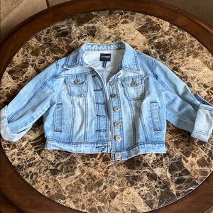 crop jean jacket